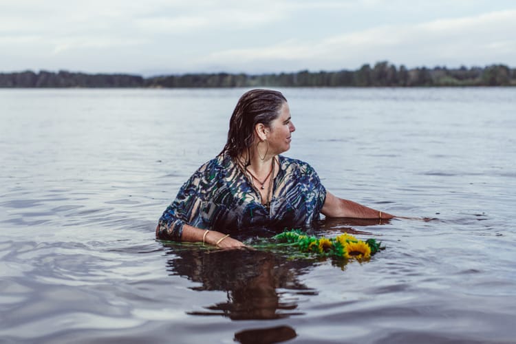 Visualization Practice: Lessons of the Breath from a late Summer Lake